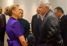 Guti&eacute;rrez M&uuml;ller en la toma de protesta del presidente de Panam&aacute;