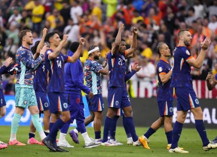 Holanda avanza a cuartos de final en la Eurocopa tras vencer a Rumania