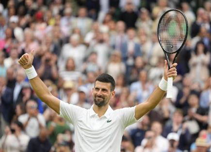 Novak Djokovic brilla en Wimbledon 2022