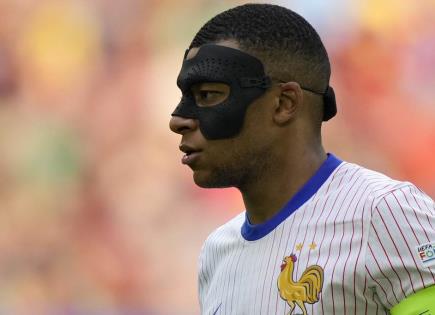 Problemas de Mbappé con la máscara en la Eurocopa 2024