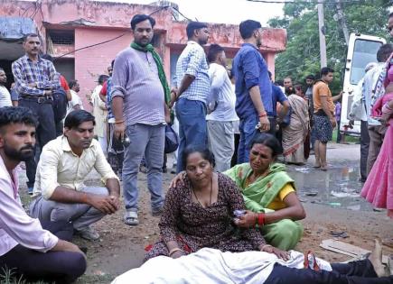 Tragedia en India: Estampida fatal en evento religioso