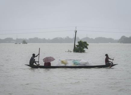 Tragedia por inundaciones y deslaves en India
