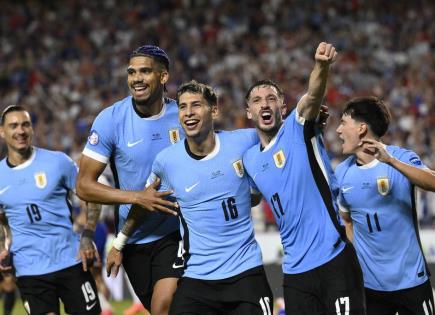 Uruguay vence a Estados Unidos en la Copa América 2024
