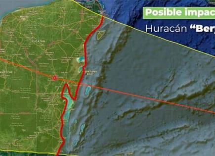 Alerta Verde activada en Yucatán por huracán