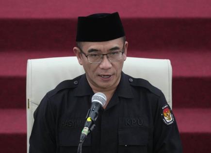 Destitución del presidente de la comisión electoral de Indonesia por abuso sexual