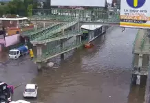 Impacto de las lluvias en la carretera M&eacute;xico-Pachuca