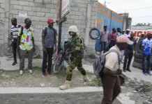 Despliegue de Polic&iacute;a Keniata en Hait&iacute;