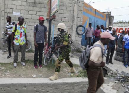 Despliegue de Policía Keniata en Haití