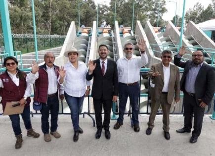 Inauguración de la Planta de Rebombeo Lumbrera 7 en Canal de Chalco