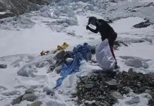 Operativo de Limpieza en el Monte Everest