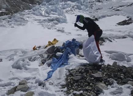 Operativo de Limpieza en el Monte Everest