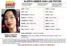 FGESLP busca a &Aacute;ngela Yamileth Ben&iacute;tez Torrez en San Luis Potos&iacute;