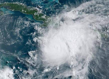 Pronóstico del huracán Beryl en la frontera de Tamaulipas