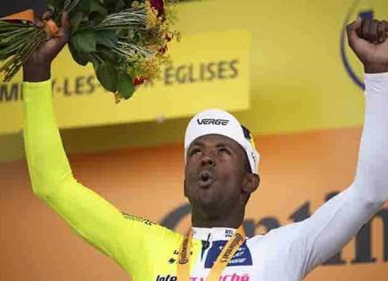 Girmay gana una 2da. etapa del Tour francés
