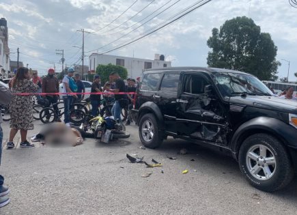 Muere motociclista y joven resulta lesionada en trágico accidente en Villas del Sol