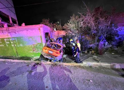 Accidente en la Carretera a Matehuala deja dos Personas Fallecidas