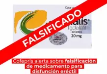 Alerta de Cofepris por falsificaci&oacute;n de medicamento Cialis