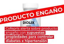 Alerta de Cofepris por producto Diolix