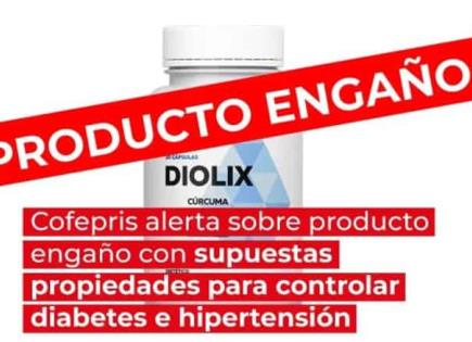 Alerta de Cofepris por producto Diolix