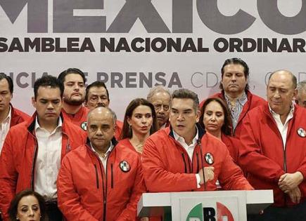 Polémica en el PRI: Expulsión de exdirigentes anunciada por Alejandro Moreno