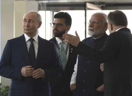 Encuentro histórico entre Putin y Modi en Moscú