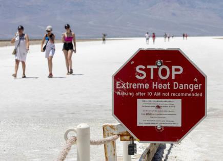 Impacto de la Ola de Calor en el Valle de la Muerte