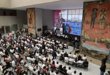 Manifestaci&oacute;n de Trabajadores en Tuxtla Guti&eacute;rrez por Reforma Propuesta