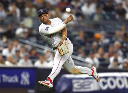 Rafael Devers descartado para el Juego de Estrellas de los Medias Rojas de Boston