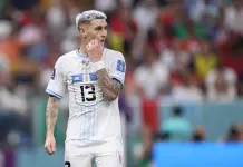 Expulsi&oacute;n de Guillermo Varela en la Copa Am&eacute;rica
