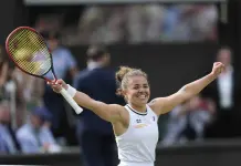 Final &eacute;pica en Wimbledon entre Paolini y Krejcikova