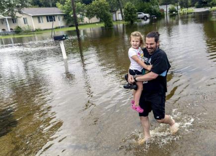 Inundaciones y daños en Vermont por huracán Beryl