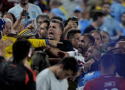 Caos y desorganización en la final de la Copa América