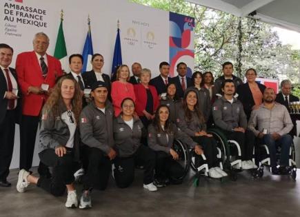 Reconocimiento a destacados atletas mexicanos por Embajada de Francia