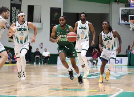 Victoria contundente de los Santos del Potos&iacute; en la Liga de Baloncesto