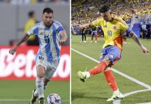 Decisión final: Lionel Messi y James Rodríguez en la cancha