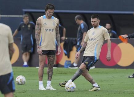 Lionel Messi y Argentina en la final de la Copa América