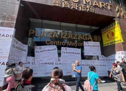 Plaza Izazaga 89 cerrada por INVEA: ¿Qué sucede con los comerciantes?