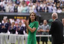 Presencia de Catalina, Princesa de Gales, en Wimbledon