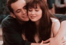 Historia de amor entre Shannen Doherty y Luke Perry en Beverly Hills 90210