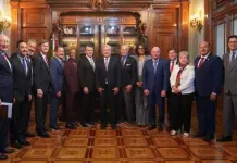 Encuentro del Presidente López Obrador con Congresistas de EE. UU. en Palacio Nacional