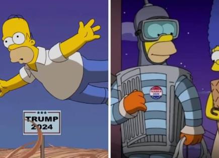 Los Simpsons y sus increíbles predicciones políticas