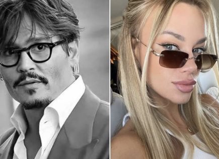 Johnny Depp encuentra el amor con modelo rusa tras mediático juicio con Amber Heard