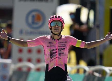 Carapaz conquista la 17ma. etapa del Tour