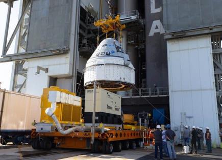 Cohete SLS de la NASA inicia su viaje hacia la Luna