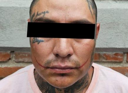 Detención de Azael Cano, miembro del Cártel de Tláhuac