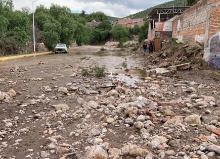 Zaragoza, Rioverde y El Naranjo, de los más afectados por grandes cantidades de agua: PC