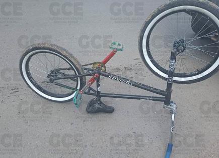 Mozalbete pretendió hurtar una bicicleta