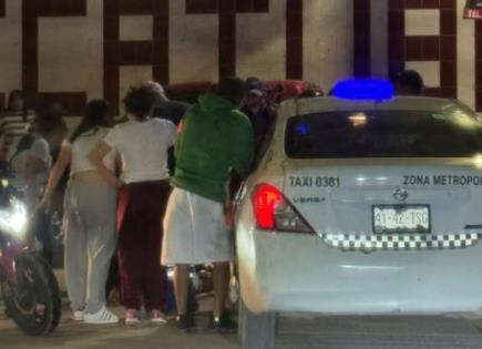 Menores atropellados por Taxi en la Tercera Chica