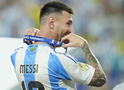 Reacción de Lionel Messi ante polémico partido en Juegos Olímpicos