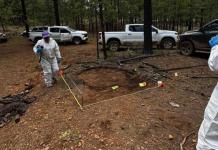 Hallazgo de fragmentos óseos en ejido El Dos en Chihuahua